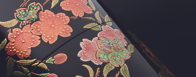 M215棗『塗師多田桂寛作』『黒漆塗』『金柳橋蒔絵』『中棗』共箱茶道具